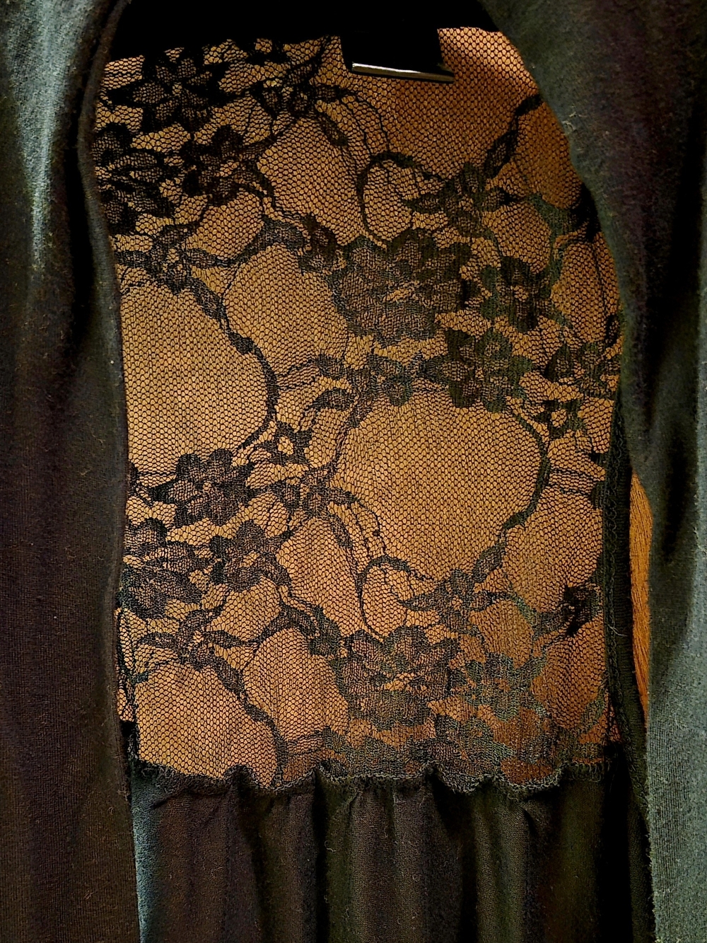 Rue21 Black Lace Sleeveless Duster - Picture 5 of 5